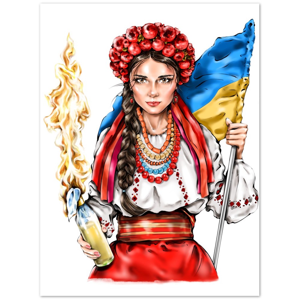 Slava Ukraine Plakat