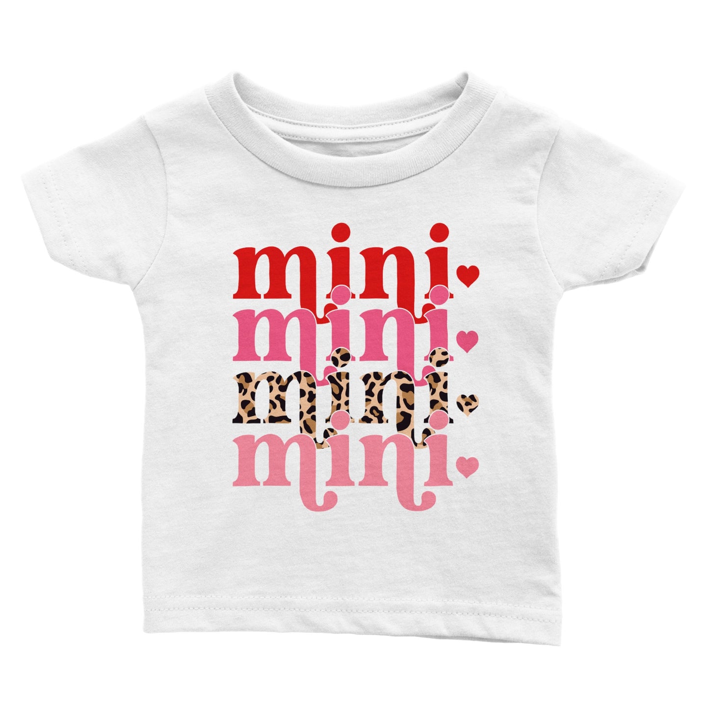 Mini Valentine T-skjorte til baby