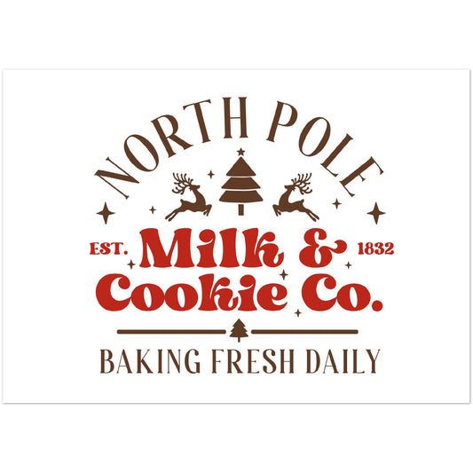 North Pole Plakat