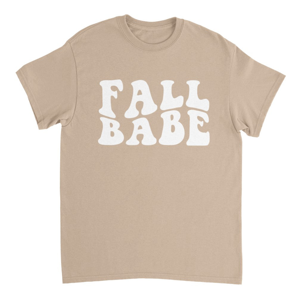 Fall Babe Tan T-shirt