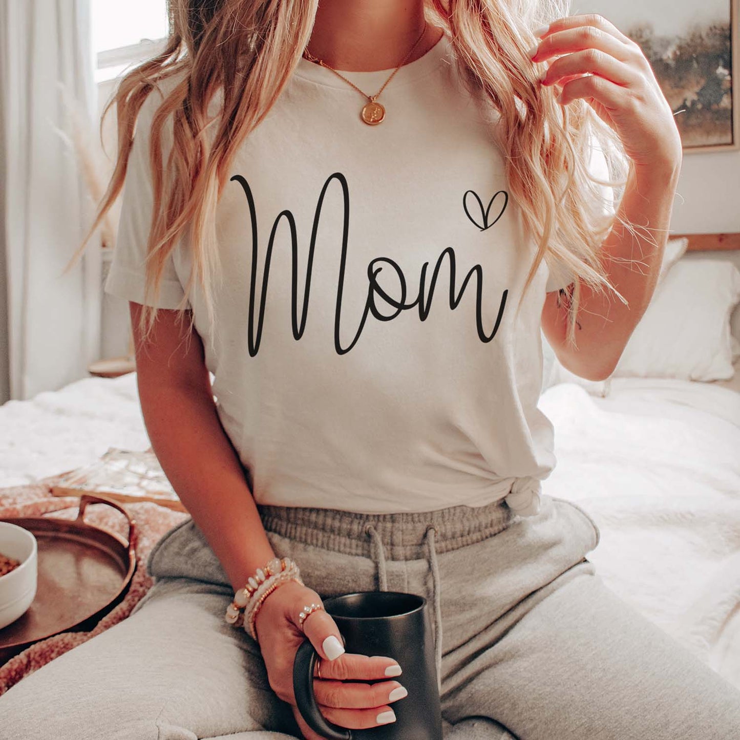 Mom T-skjorte